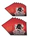 New Star Wars Episode VII Birthday Party Luncheon Napkin Tableware (16 Pack), Red, 6.5