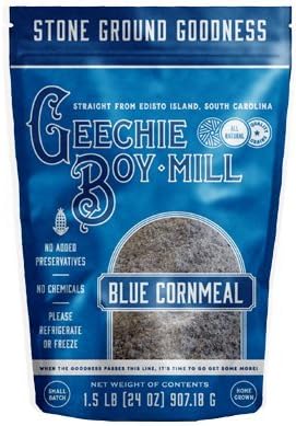 Geechie Boy Mill Heirloom Sea Island Blue Cornmeal 1.5 lbs