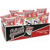 Grippo's BBQ Potato Chips 12-Pack, 1.5 Ounce Individual Bags, Includes GreenZep Sticker