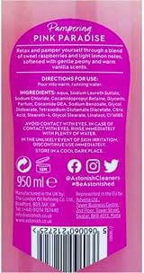 Astonish Body Soul Pink Paradise Pampering Bath Soak 950ml Luxury Relaxation view 2