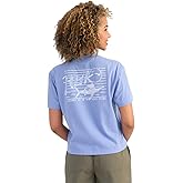 HUK Womens Short Sleeve Performance Tee, Fishing T-Shirt for Women