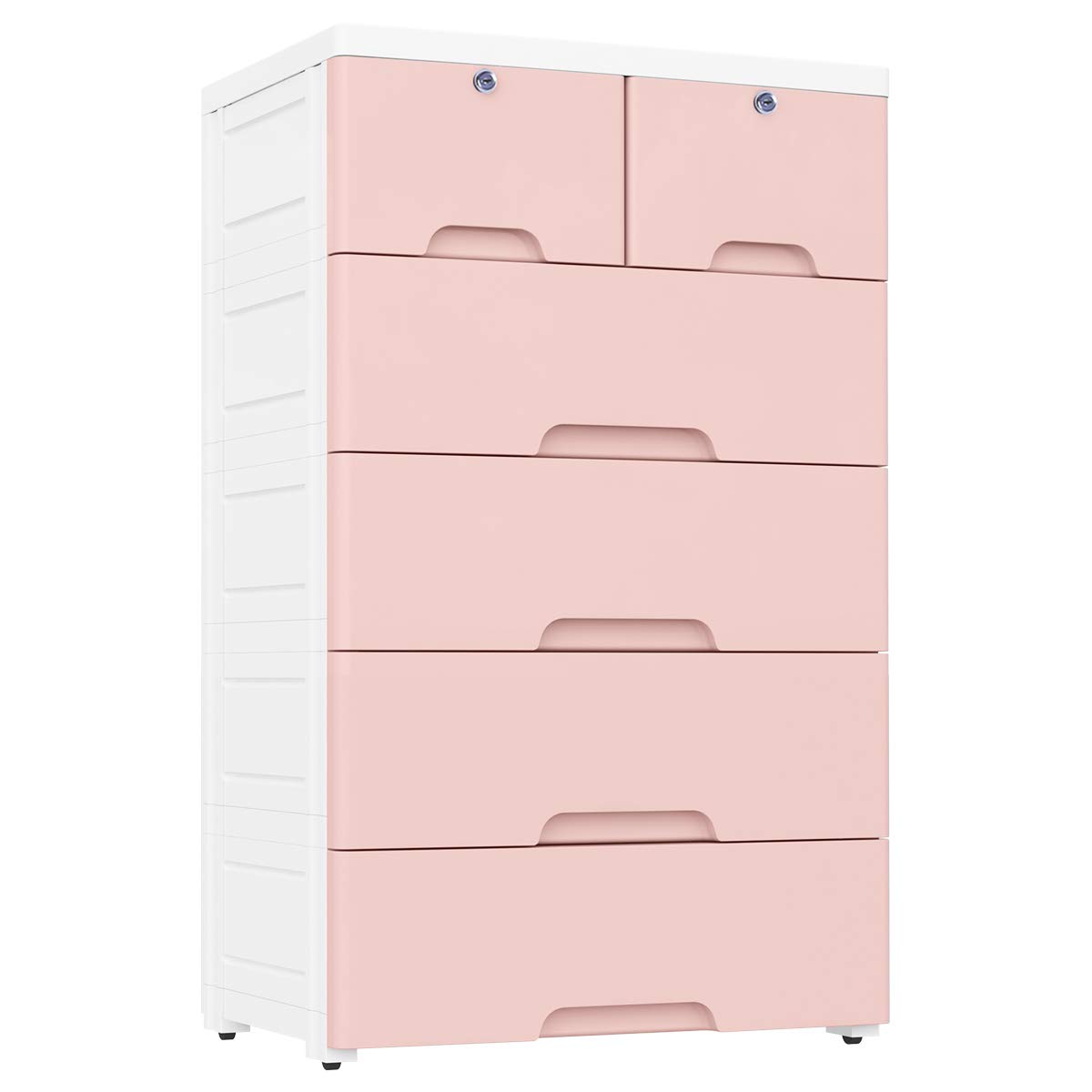 Galleon Nafenai Plastic Drawers Dresser 6 Drawer Storage