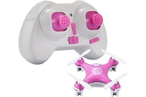 Gaicabi RC Quadcopter Cx10 Mini Remote Control Drone 2.4G 4CH with LED Electronic Helicopter Electric Airplane Toys for Kids,