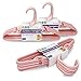 Delta Pink Nursery Hangers 10 Pack - For Baby, Toddler, Kids, Children (Pack of 3)
