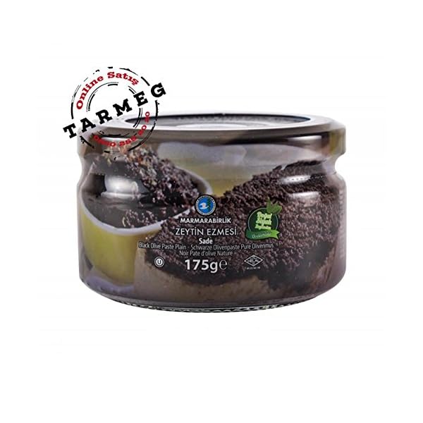 Marmara Birlik Black Olive Paste Plain 175g