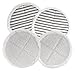 Ximoon 4 Pack Mop Pads for Bissell Spinwave 2039A 2124 Powered Hard Floor Mop