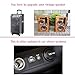 QOFOWIN USB Bluetooth Receiver Adapter Wireless Audio Adapter Car Kit Music Receiver Bluetooth Car Adapter Home/Car Stereo Sound System, Portable Speskers, Headphone, Car(Aux in) with 3.5mm Cable(bl)