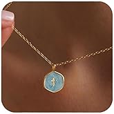 SERYNOW Small Cross Necklace for Women, Dainty 14K Gold Plated Cross Pendant Necklace, Everyday Simple Cross Charm Choker Minimalist Religious Jewelry Cute Trendy Gifts