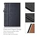 ProCase Galaxy TabPro S Case, Leather Stand Folio Case Cover for Galaxy TabPro S 12 inch 2-in-1 Tablet 2016, with Multiple Viewing Angles, Document Pocket (Black)
