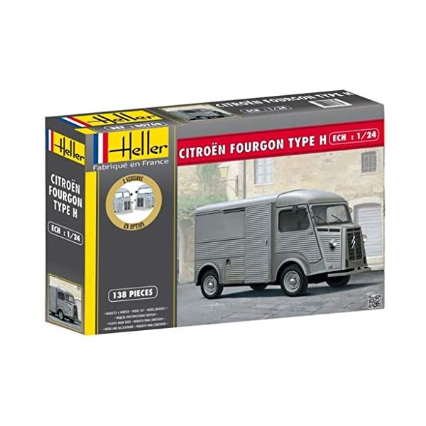 Heller 80768 - Modellbausatz Citroen Fourgon Hy Tube – Bild 6