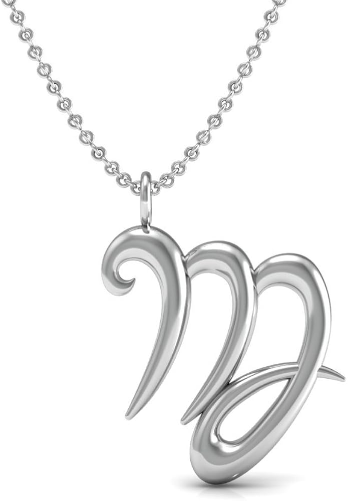 Virgo symbol necklace Clearance