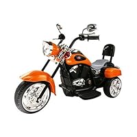 MIGOTOYS Trike Motorcycle Powered Ride on Motorcycle for Kids, 1- 3 Year Old -Orange