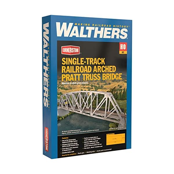 Walthers Spur H0 - Bausatz Große Eisenbahnbrücke – Bild 8