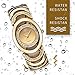 Luxury Rhinestone Quartz Watches for Women Gold Stainless Steel Waterproof Wristwatch Ladies Elegant Hollow Bracelet