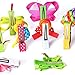 Hair Bows, 15PCS Animal Pattern Hair Clips, Boutique Handmade Grosgrain Ribbon No Slip Grip Metal Barrette for Girls Babies Children Hair Accessories, Unique Cute Hairpins