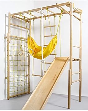 wooden indoor playset