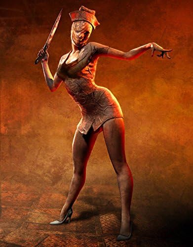 POP Home Store Silent Hill Nurse With Knife Movie Poster Wall 12X18 Inch