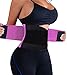 FOUMECH Women's Waist Trainer Belt-Waist Cincher Trimmer-Slimming Body Shaper Belt-Sport Girdle Belt (Purple, Small)