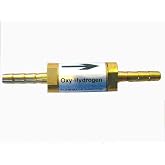K-Musculo Oxy - Hydrogen Flashback Arrestor w/Check Valve, High Vol 116 Lt/m, 1/4" Barb HHO