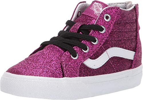 vans sk8 hi zip glitter