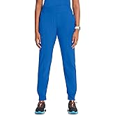 Cherokee Infinity Womens Scrub Jogger Pants, Mid Rise, Moisture Wicking, Wrinkle-Resistant, 360 Stretch, 5 Pockets - CK110A