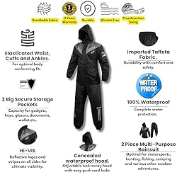 BYKR Waterproof Outdoors Motorcycle Rain Suits for