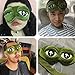 3D Cartoon Sleep Mask - Cute Frog Eye Cover, Super Soft Eye Blindfold Sleeping Mask for Children and Adults