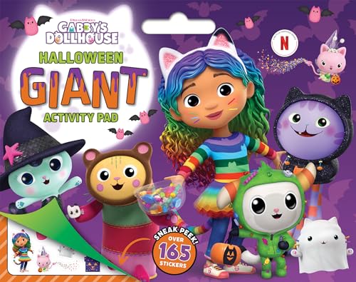 Gabby’s Dollhouse: Halloween Giant Activity Pad (DreamWorks) at Amazon