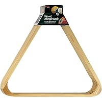 Viper Billiard/Pool Table Accessory: 8-Ball Rack, Hardwood Triangle, Holds Standard 2-1/4" Sized Balls
