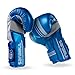 Sanabul Core Boxing Gloves (Blue/Silver, 16 oz)