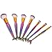 Mitsutomi 2017 7PCS Make Up Foundation Eyebrow Eyeliner Blush Cosmetic Concealer Mermaid Brushes