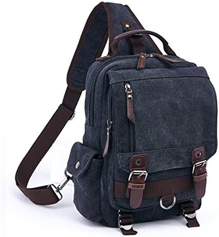 SeaSky Causal Style Lightweight Canvas Backpacks School Backpack Travelling Backpack