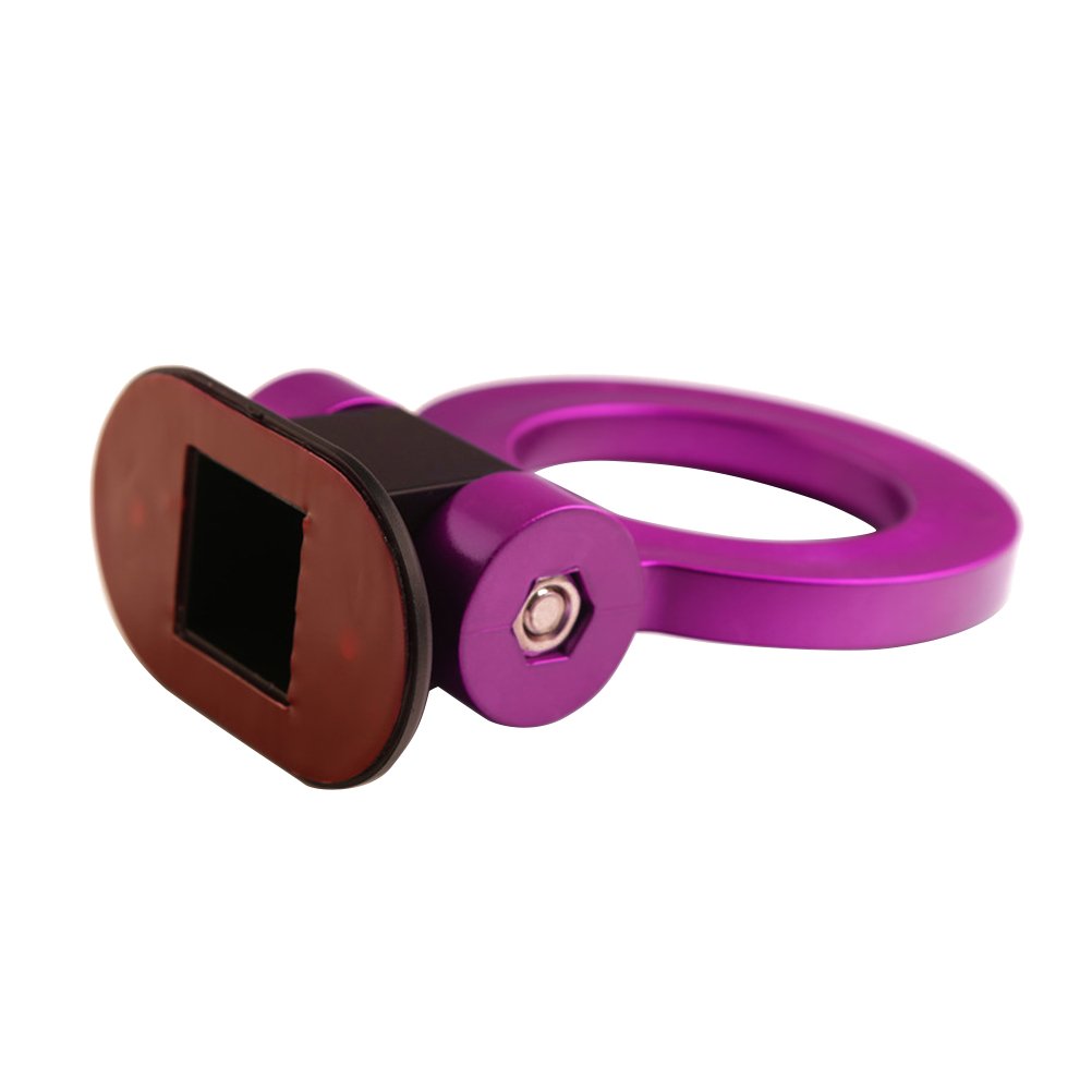 Vorcool Auto Trailer Haken Universal Racing Style Deko Abschlepphaken Fur Jedes Auto Suv Truck Lila