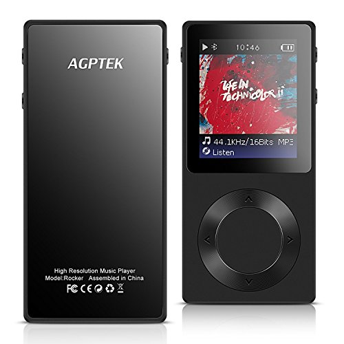 AGPTEK Bluetooth MP3 Player Rocker V2 High Resolution Digital Audio