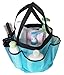Misslo Quick Dry Mesh Pockets Shower Tote for College, Camping, Dorm room (Blue)
