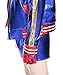 X-DEAD Harley Quinn Costume Little Girls and Women-Slim Fit (M=120cm.（6-8years)