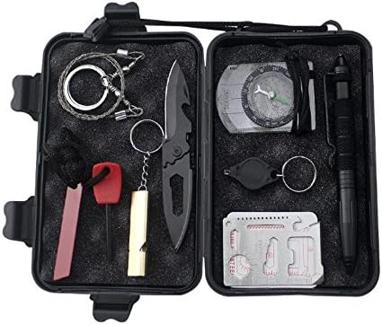 LSRONG first aid kit survival Kit.Emergency Kit earthquake survival kit Trauma Bag for Car Home Work Office Boat Camping Hiking Travel or Adventures