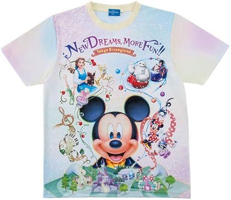 Amazon Co Jp Tシャツ Llサイズ ディズニーランド 新エリア 美女と野獣 ベイマックス ミッキー ミニー ホビー 通販