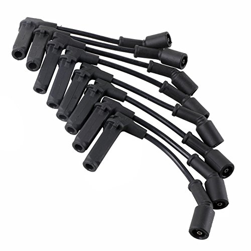 7mm Spark Plug Ignition Wire Set 671-8161 for 05-11 Buick Cadillac Chevy GMC Hummer Isuzu Pontiac Saab