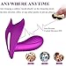 Powerful Portable Handheld Invisible Wearable- Massage Wireless V-ǐbr-át-ors -USB Rechargeable Remote Control Toy -Purple