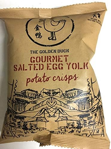 The Golden Duck Gourmet Salted Egg Yolk potato Chips 35g