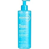 Bioderma - Hydrabio - Foaming Gel - 3-in-1 Cleansing, Makeup Removing and Hydrating - Face Cleanser for Dehydrated Skin, 13.5 Fl.Oz