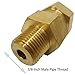 Ultimate Washer UW16-PA54A3 Gun-Hose Swivel Joint, Kink Free Hose Fitting, Anti-Twist Hose Brass Fitting for Pressure Power Washer Hoses