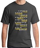 AW Fashion's STONE, CHAMBER, PRISONER, GOBLET, ORDER, PRINCE AND HOLLOWS Men's T-Shirt