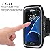 J&D Armband Compatible for Samsung Galaxy S10/S10e/S9/S8/S7/S7 Edge/iPhone X/Xs/8/7/6S/6 Armband, Sports Running Armband with Key Holder Slot Earphone Connection
