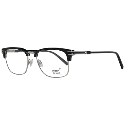 Mont Blanc MB0669 Eyeglass Frames - Shiny Black Frame, 53 mm Lens Diameter MB066953001