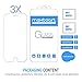 iPhone 6S Plus Screen Protector, Maxboost (3-Pack) Tempered Glass Screen Protectors for Apple iPhone 6s Plus/6 Plus Phone [HD Clarity] [Case Friendly] [Easy Install] (3 Pack)