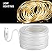 Sanniu 33ft USB Powered LED String Lights, Waterproof Outdoor & Indoor Mini Decorative Copper Wire Starry Fairy Rope Lights for Bedroom, Christmas, Parties, Wedding, Centerpiece. (10m/33ft Warm White)