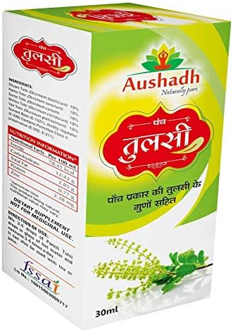 Panch Tulsi Drops, Natural, 30 ml (Pack of 1) - Image 4