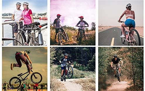 Casque Vélo VTT et VTC Adulte Jeunesse Unisexe Casque de Cyclisme de Réglable de Sport pour BMX Skate Scooter Patines Conçu pour la Sécurité des Utilisateur Marven